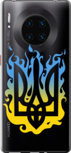 Чехол на Huawei Mate 30 Pro Герб v1 5258u-1796 (Жовтий)