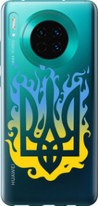 Чехол на Huawei Mate 30 Герб v1 5258u-1773 (Желтый)