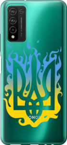 Чехол на Huawei Honor 10X Lite Герб v1 5258u-2198 (Желтый)