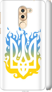 Чехол на Huawei Honor 6X Герб v1 5258m-460 (Желтый)