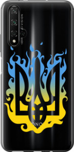 Чехол на Huawei Honor 20 Герб v1 5258u-1697 (Желтый) для Huawei Honor 20