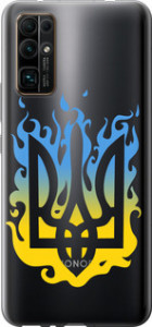 Чохол на Huawei Honor 30 Герб v1 5258u-1921 (Жовтий)