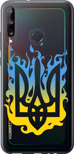 Чехол на Huawei P40 Lite E Герб v1 5258t-1875 (Желтый)