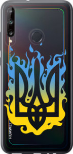 Чехол на Huawei P40 Lite E Герб v1 5258t-1875 (Желтый) для Huawei P40 Lite E
