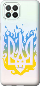 Чохол на Huawei Nova 8 SE Герб v1 5258u-2126 (Жовтий)