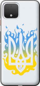 Чехол на Google Pixel 4 Герб v1 5258u-1755 (Желтый)