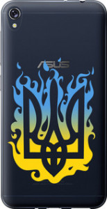 Чехол на Asus ZENFONE Live ZB501KL Герб v1 5258u-1128 (Жовтий)
