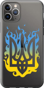 Чехол на iPhone 11 Pro Герб v1 5258u-1788 (Желтый)