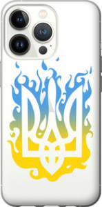 Чохол на iPhone 13 Pro Герб v1 5258t-2372 (Жовтий)