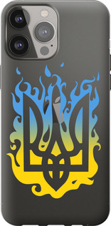 Чехол на iPhone 13 Pro Max Герб v1 5258u-2371 (Желтый)