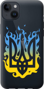Чехол на iPhone 14 Plus Герб v1 5258u-2645 (Желтый)
