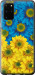 Чохол на Samsung Galaxy S20 Plus Жовто-блакитні квіти 1048u-1822 (Жовтий)