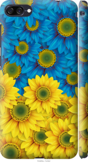 Чохол на Asus ZenFone 4 Max ZC520KL Жовто-блакитні квіти 1048m-1242 (Жовтий)