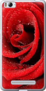 Чехол на Xiaomi Mi4i Красная роза 529t-177 (Красный) для Xiaomi Mi 4i