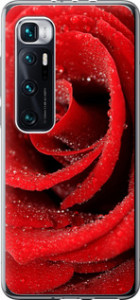 Чехол на Xiaomi Mi 10 Ultra Красная роза 529t-2064 (Красный)