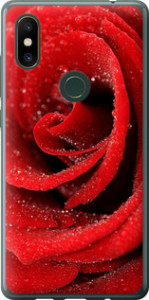 Чехол на Xiaomi Mi Mix 2s Красная роза 529u-1438 (Красный)