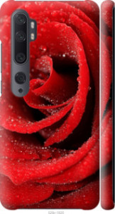 Чехол на Xiaomi Mi Note 10 Красная роза 529m-1820 (Красный) для Xiaomi Mi Note 10