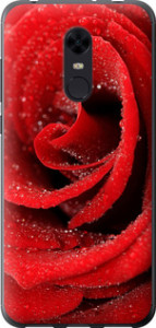 Чехол на Xiaomi Redmi 5 Plus Красная роза 529u-1347 (Красный)