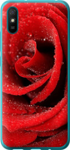 Чехол на Xiaomi Redmi 9A Червона троянда 529u-2034 (Червоний)