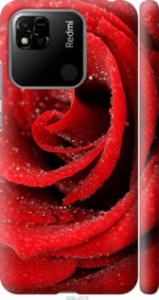 Чехол на Xiaomi Redmi 10A Червона троянда 529m-2578 (Червоний)