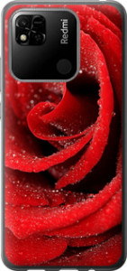 Чехол на Xiaomi Redmi 10A Червона троянда 529t-2578 (Червоний)
