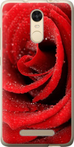 Чехол на Xiaomi Redmi Note 3 pro Красная роза 529t-335 (Красный)