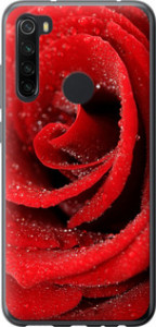 Чехол на Xiaomi Redmi Note 8 Красная роза 529u-1787 (Красный)