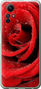 Чехол на Xiaomi Redmi Note 12S Красная роза 529u-3065 (Красный)