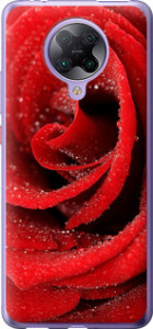 Чехол на Xiaomi Redmi K30 Pro Красная роза 529u-1899 (Красный) для Xiaomi Redmi K30 Pro