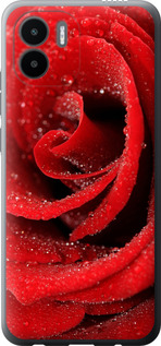 Чехол на Xiaomi Redmi A1 Красная роза 529u-2768 (Красный)