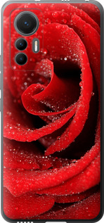 Чехол на Xiaomi 12 Lite Красная роза 529u-2579 (Красный)