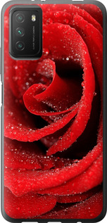 Чехол на Xiaomi Poco M3 Красная роза 529u-2200 (Красный)