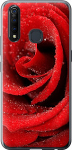 Чехол на Vivo Z5X Красная роза 529u-1765 (Красный)
