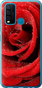 Чохол на Vivo Y30 Червона троянда 529u-2154 (Червоний)