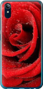 Чехол на Vivo Y91C Красная роза 529u-1762 (Красный)