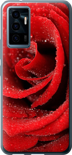 Чехол на Vivo V23e Красная роза 529u-2641 (Красный)