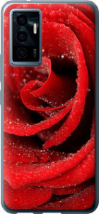 Чехол на Vivo V23e Красная роза 529u-2641 (Красный)
