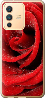 Чехол на Vivo V23 Красная роза 529u-2642 (Красный)