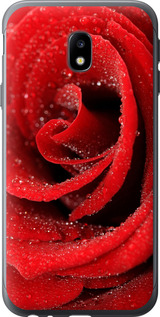 Чехол на Samsung Galaxy J3 (2017) Красная роза 529u-650 (Красный)