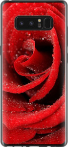 Чохол на Samsung Galaxy Note 8 Червона роза 529u-1020 (Червоний)