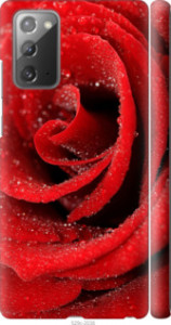Чехол на Samsung Galaxy Note 20 Красная роза 529m-2036 (Красный)