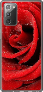 Чехол на Samsung Galaxy Note 20 Красная роза 529t-2036 (Красный)