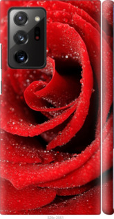 Чехол на Samsung Galaxy Note 20 Ultra Красная роза 529m-2051 (Красный)