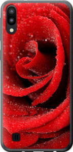 Чехол на Samsung Galaxy M10 Красная роза 529u-1661 (Красный)