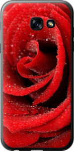 Чехол на Samsung Galaxy A5 (2017) Красная роза 529u-444 (Красный)