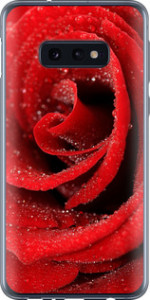 Чехол на Samsung Galaxy S10e Красная роза 529u-1646 (Красный)