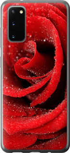 Чехол на Samsung Galaxy S20 Красная роза 529u-1824 (Красный)