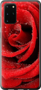 Чехол на Samsung Galaxy S20 Plus Красная роза 529u-1822 (Красный)