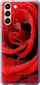 Чехол на Samsung Galaxy S21 Красная роза 529u-2114 (Красный)