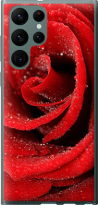 Чехол на Samsung Galaxy S22 Ultra Красная роза 529u-2500 (Красный)